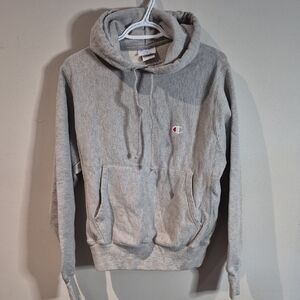 Champion Light Gray Pullover Hoodie